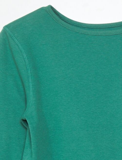 Rebajas Camisetas de niña - verde - Kiabi