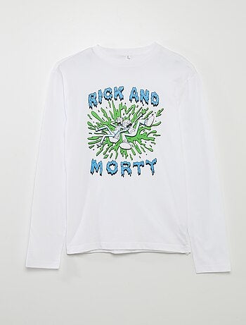 Camiseta de manga larga 'Rick & Morty'