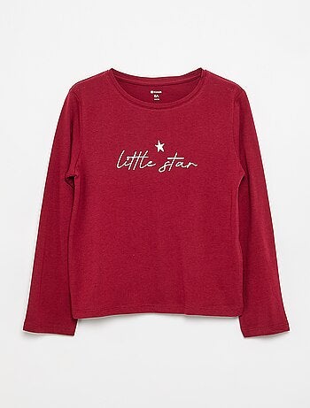 Camiseta de manga larga