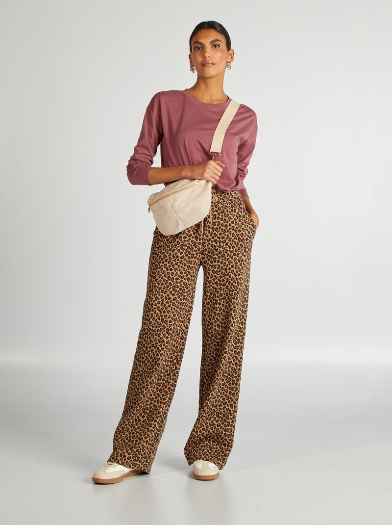 Camiseta de manga larga ROSA - Kiabi