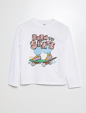 Camiseta de manga larga 'Skate'