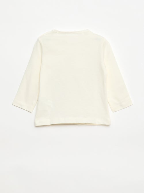 Camiseta de manga larga 'Snoopy' - Kiabi