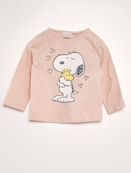 Camiseta de manga larga 'Snoopy' - Kiabi