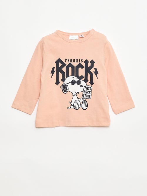 Camiseta de manga larga 'Snoopy' - Kiabi