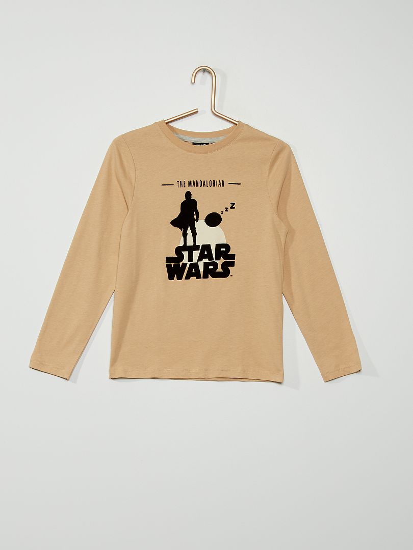 Camiseta de manga larga 'Star Wars' BEIGE - Kiabi