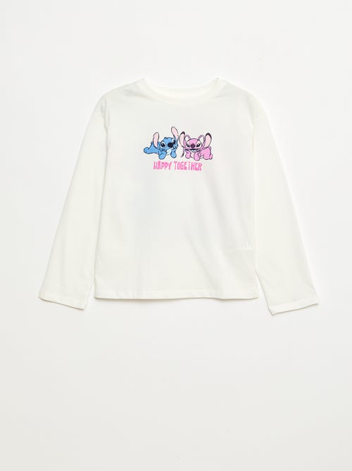 Camiseta de manga larga 'Stitch' 'Disney' - Kiabi