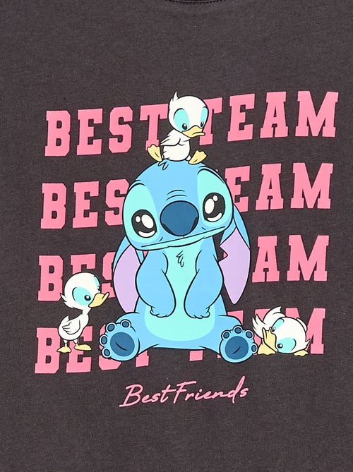 Camiseta de manga larga 'Stitch' - Kiabi