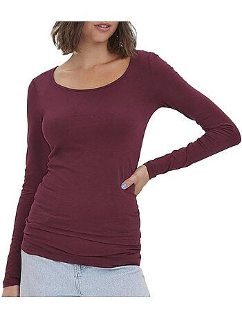Camiseta de Manga Larga Suave Vero Moda para Mujer