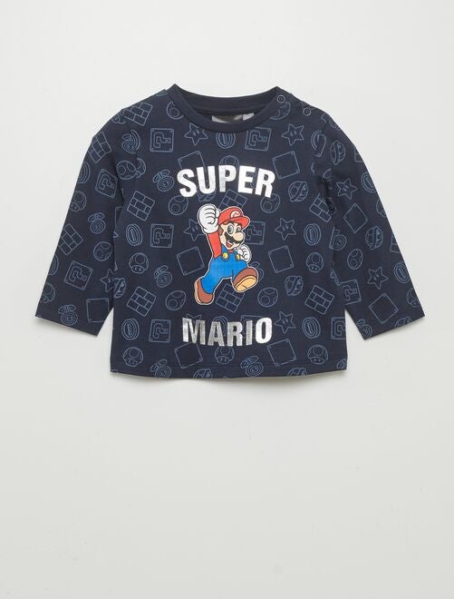 Camiseta de manga larga 'Super Mario' - Kiabi