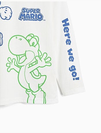 Camiseta de manga larga 'super mario', mo fashion