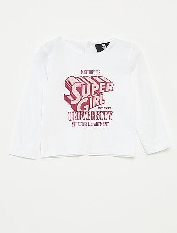 Camiseta de manga larga 'Supergirl' 'DC Comics'