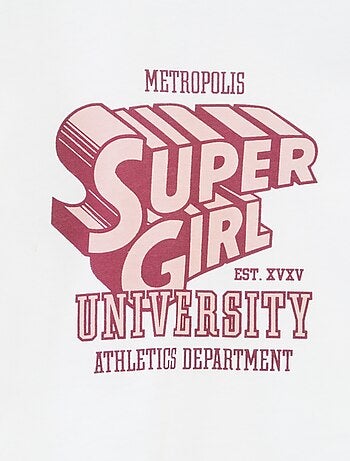Camiseta de manga larga 'Supergirl' 'DC Comics'