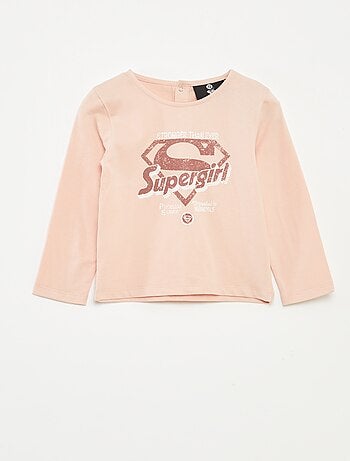 Camiseta de manga larga 'Supergirl' 'DC Comics'
