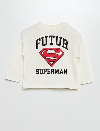 Camiseta de manga larga 'Superman' 'DC Comics'