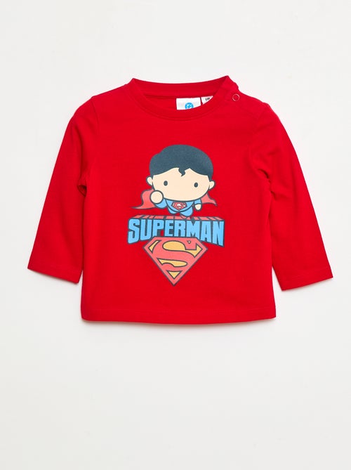 Camiseta de manga larga 'Superman' 'DC Comics' - Kiabi