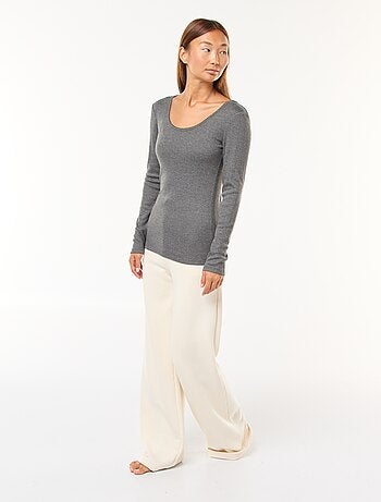 Camiseta de manga larga termorreguladora