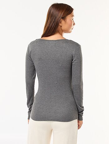 Camiseta de manga larga termorreguladora