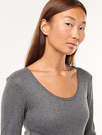 Camiseta de manga larga termorreguladora