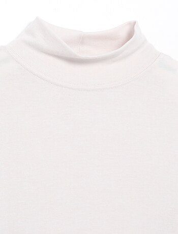 Camiseta de manga larga y cuello alto