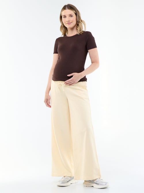 Camiseta de maternidad de canalé - Kiabi