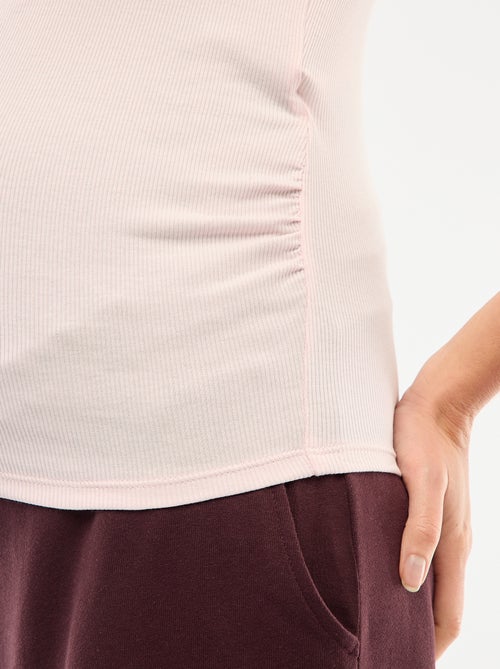 Camiseta de maternidad de canalé - Kiabi