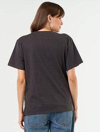 Camiseta de maternidad estampada