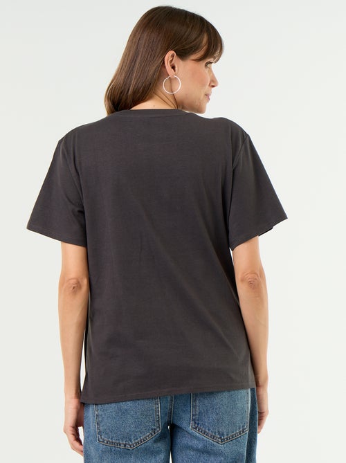 Camiseta de maternidad estampada - Kiabi Camiseta de maternidad estampada - Kiabi
