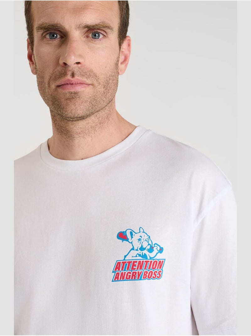 Camiseta de Matthews «Le Temps des cerises» Blanco - Kiabi