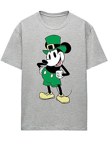 Camiseta de mickey mouse de jaspeado día de san patricio para mujer - disney