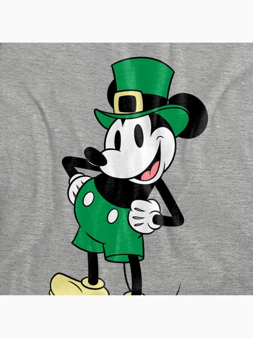 Camiseta de mickey mouse de jaspeado día de san patricio para mujer - disney - Kiabi