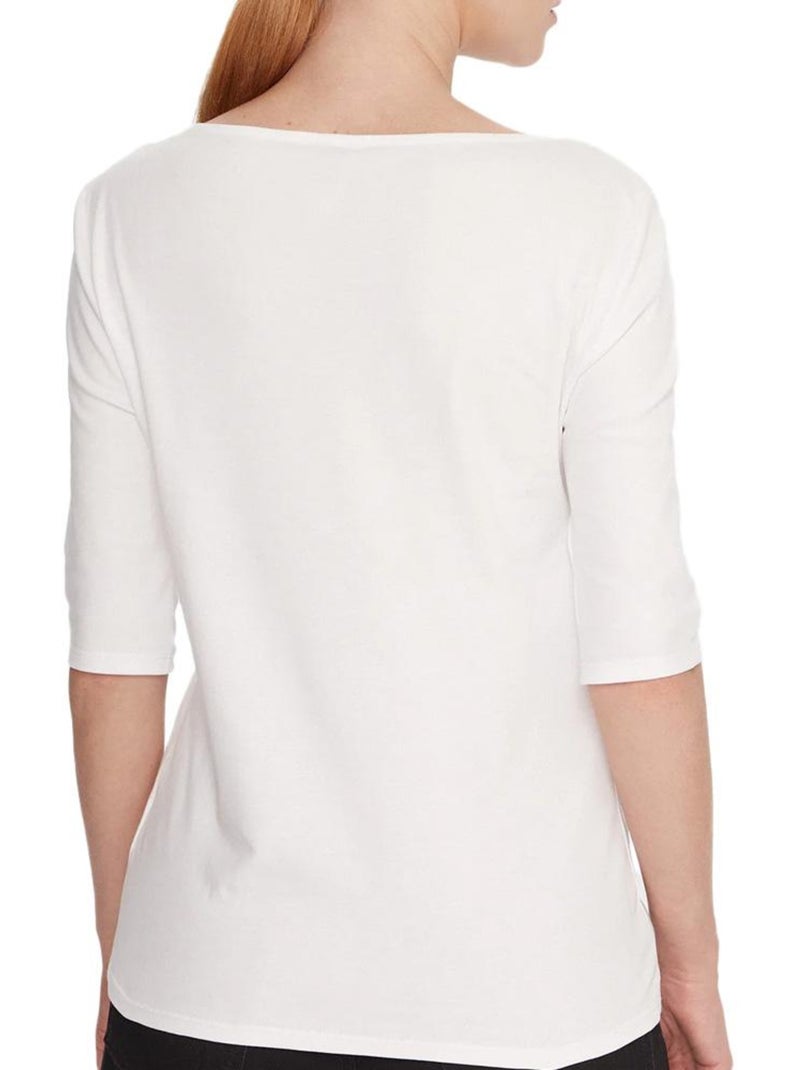Camiseta de Mujer Calvin Klein Jeans Blanco - Kiabi