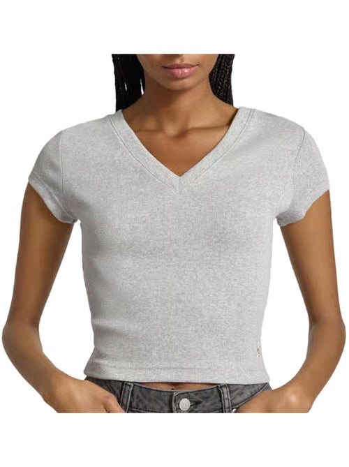 Camiseta de mujer calvin klein jeans con logo - Kiabi Camiseta de mujer calvin klein jeans con logo - Kiabi
