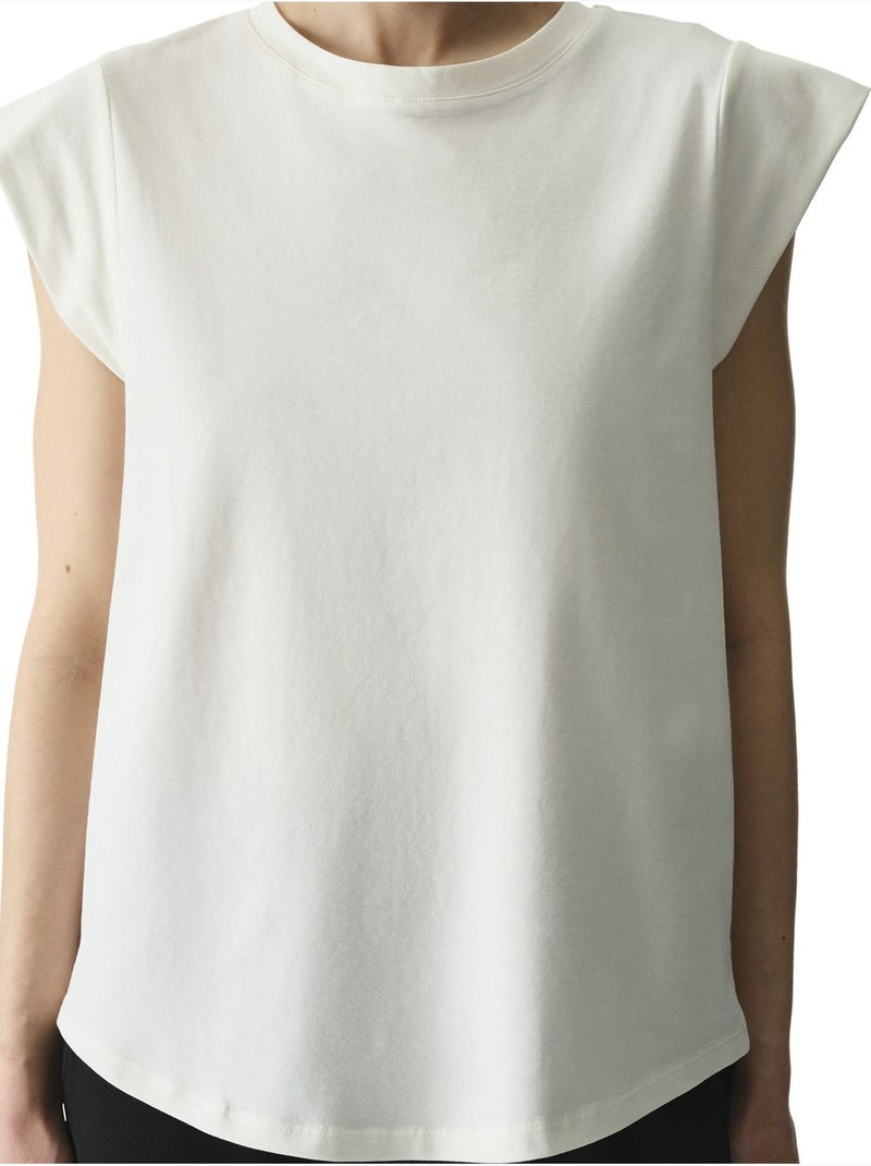 Camiseta de mujer curvy penti Blanco roto - Kiabi