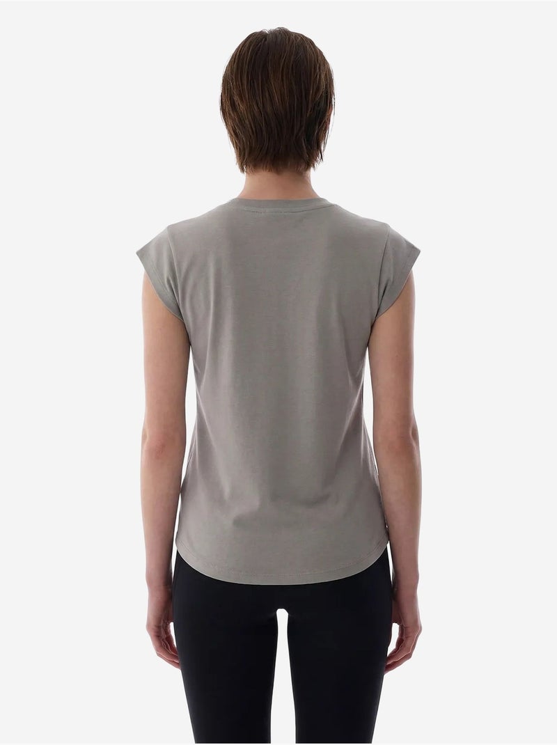 Camiseta de mujer curvy penti Gris - Kiabi
