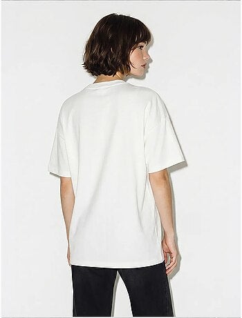 Camiseta de mujer de algodón y elastano lucci