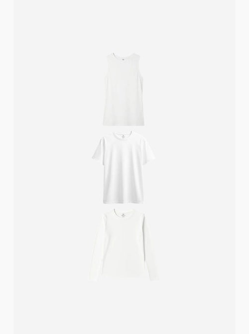 Camiseta de mujer de algodón y elastano tommy - Kiabi