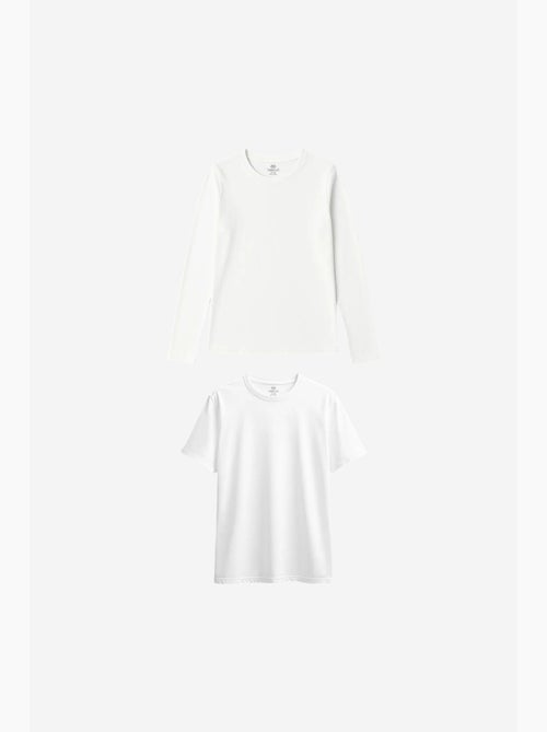 Camiseta de mujer de algodón y elastano tommy - Kiabi