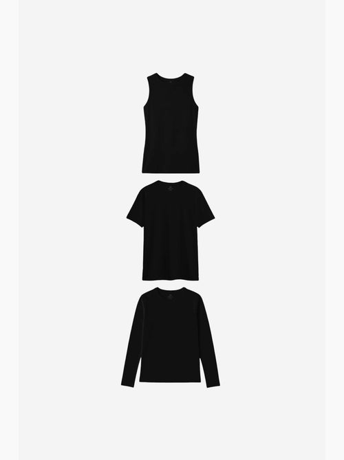 Camiseta de mujer de algodón y elastano tommy - Kiabi Camiseta de mujer de algodón y elastano tommy - Kiabi