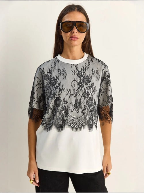 Camiseta de mujer de mezcla de viscosa lucci - Kiabi