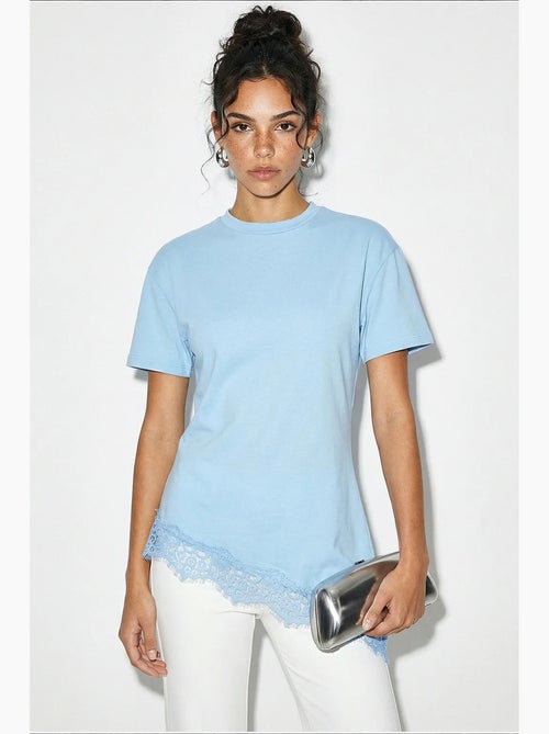 Camiseta de mujer de poliéster y elastano lucci - Kiabi Camiseta de mujer de poliéster y elastano lucci - Kiabi