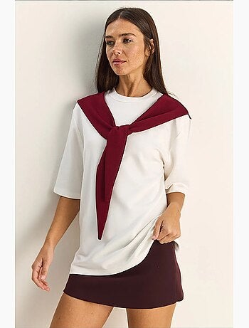 Camiseta de mujer de poliéster y elastano lucci