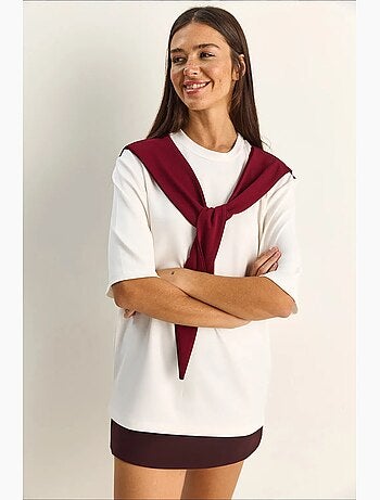 Camiseta de mujer de poliéster y elastano lucci