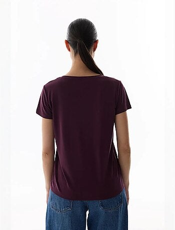 Camiseta de mujer en modal penti