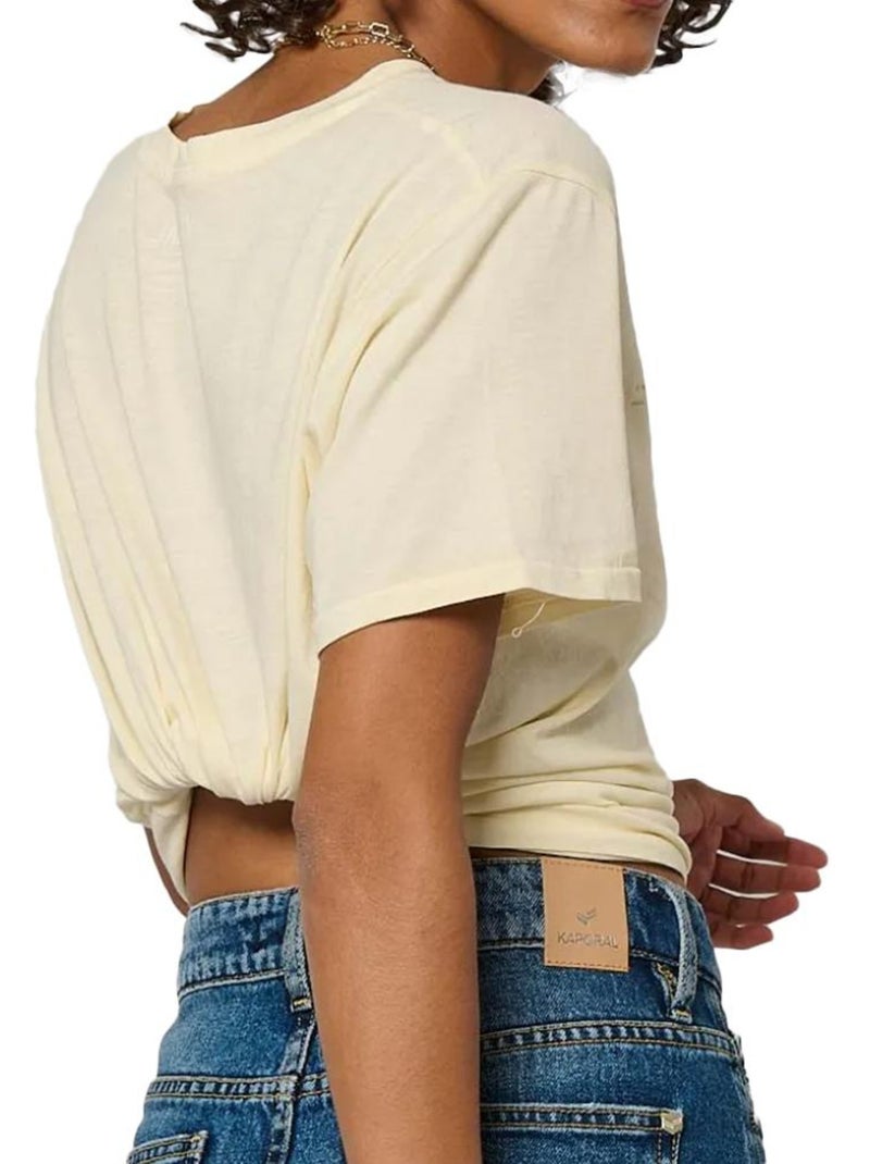 Camiseta de mujer kaporal Beige - Kiabi