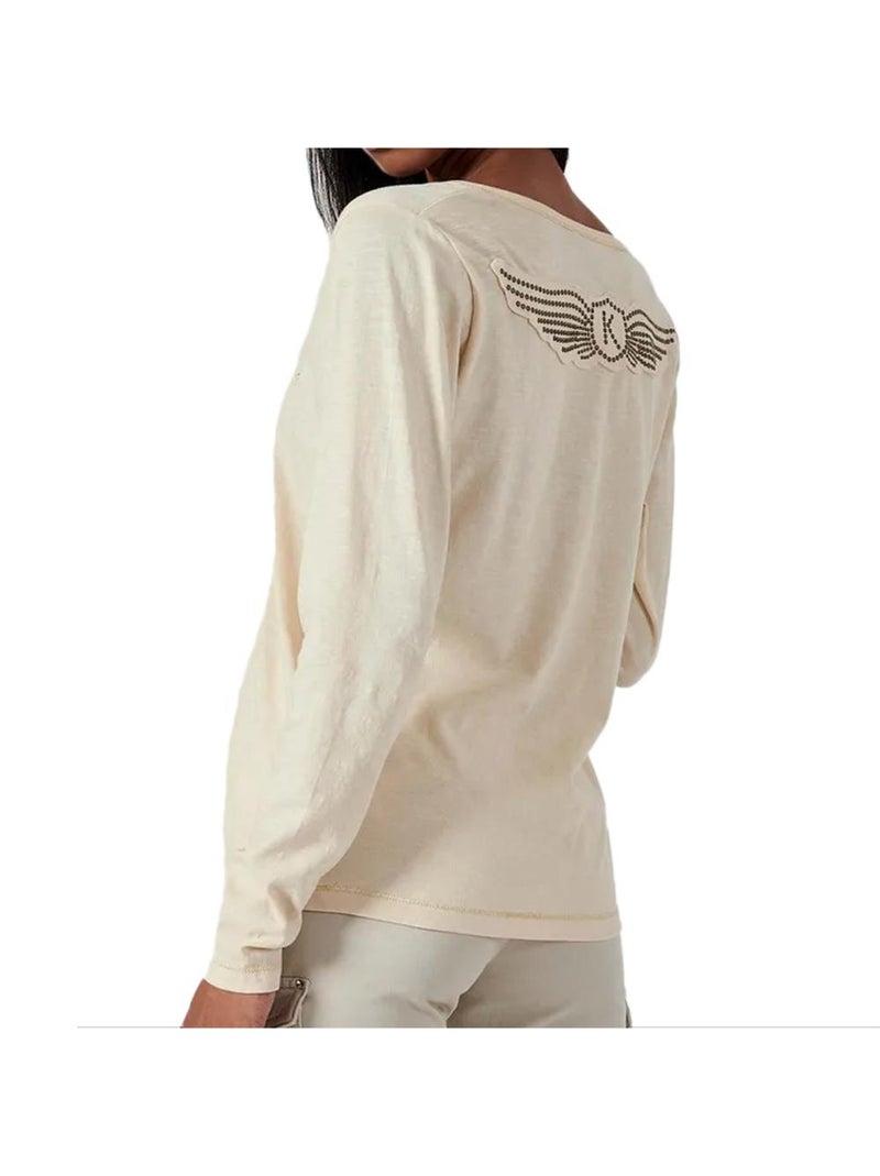 Camiseta de Mujer Kaporal Beige - Kiabi