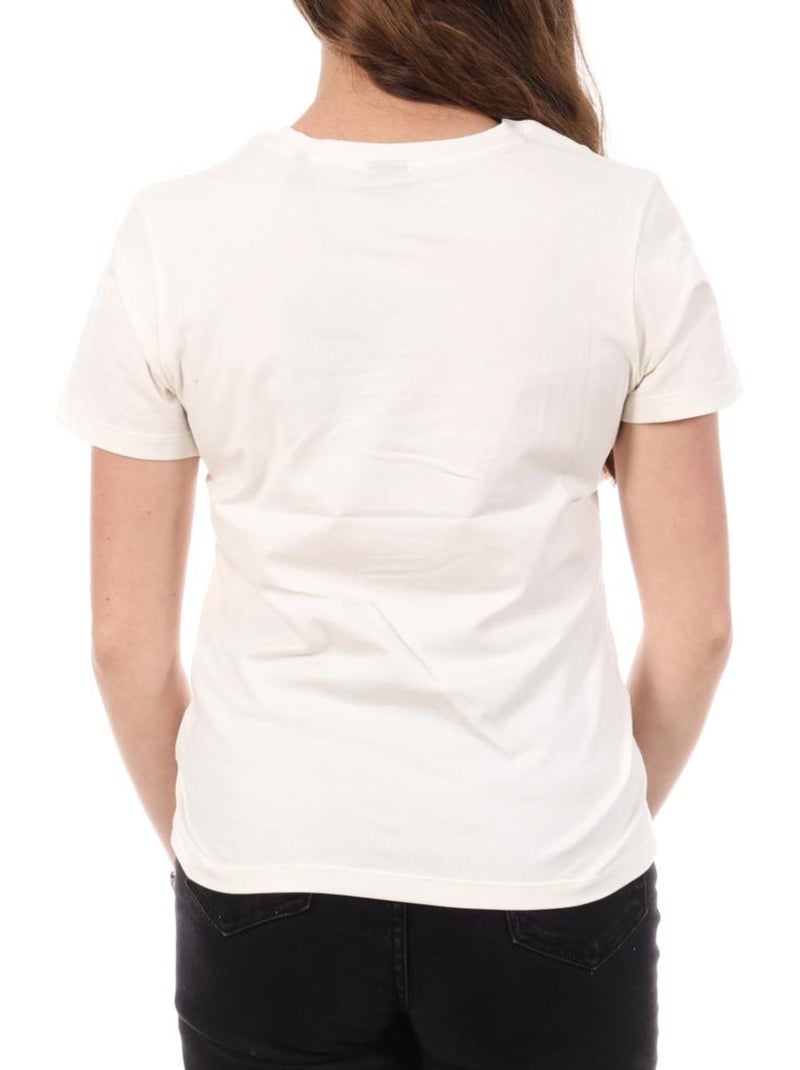 Camiseta de Mujer Kaporal Blanco - Kiabi
