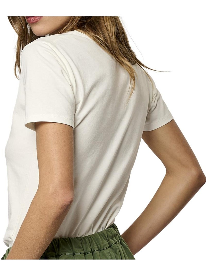 Camiseta de Mujer Kaporal Blanco - Kiabi