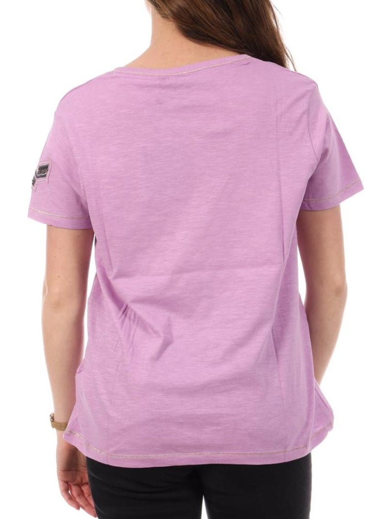Camiseta de Mujer Kaporal Violeta - Kiabi