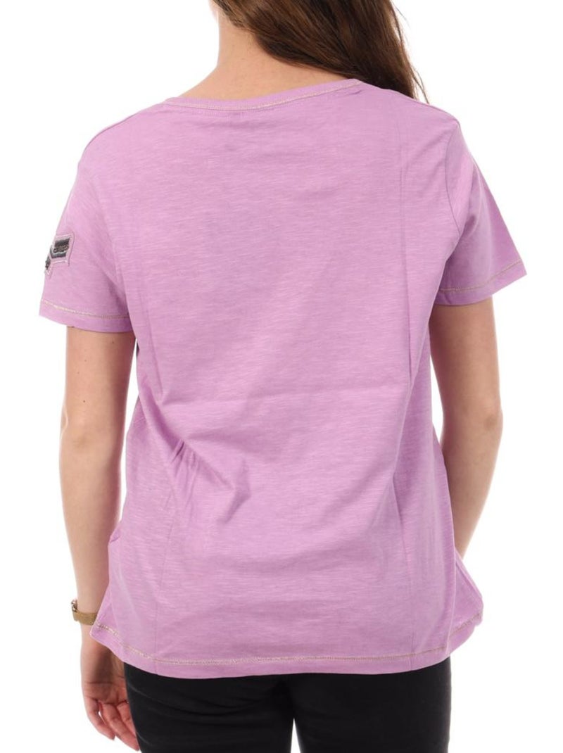 Camiseta de Mujer Kaporal Violeta - Kiabi
