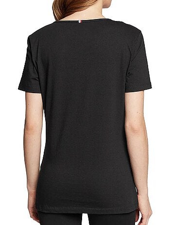 Camiseta de Mujer Le Coq Sportif con Cuello